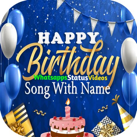 traditional happy birthday song with name free download